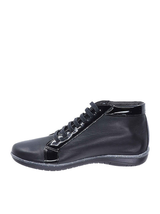 Stiefeletten Damen Schwarz