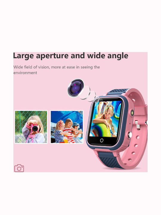 Nubi Kids' Smartwatch LT21 4G With Turquoise Camera
