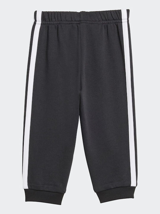 Kids Sweatpants Set Red 2pcs 3-Stripes
