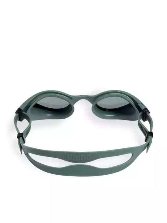 Arena Swimming Goggles Adults with Anti-fog Lenses Green