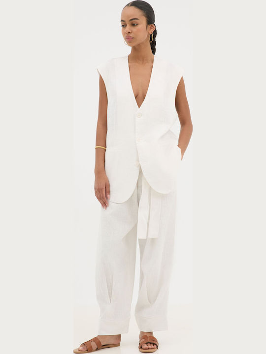 Men's Vest White