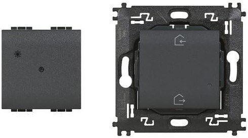 Bticino Wall-mounted Basic Electrical Wall Switch One-Way Gray