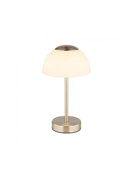 Globo Lighting Lampă de masă LED cu Abajur Argintiu și Bază