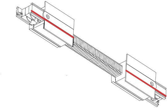 Nowodvorski Track Connector for Lighting Fixtures Black 8677