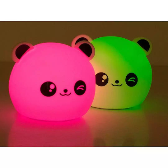 Verk Group LED Детско Декоративно Осветление Touch Panda Rgb