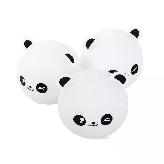 Verk Group LED Детско Декоративно Осветление Touch Panda Rgb