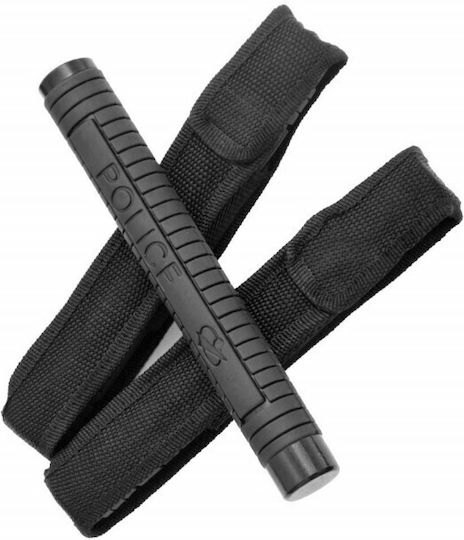 Premium Telescopic Self-defense Baton Foxmag24 50 Cm 3-segment Solid Black