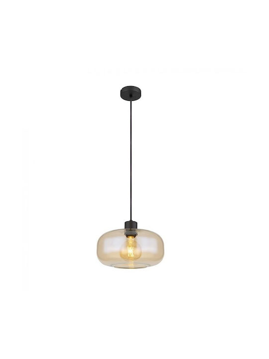 Globo Lighting Chandelier Ø28cm with Gray Crystals Globo Lighting Chandelier Ø28cm with Gray Crystals