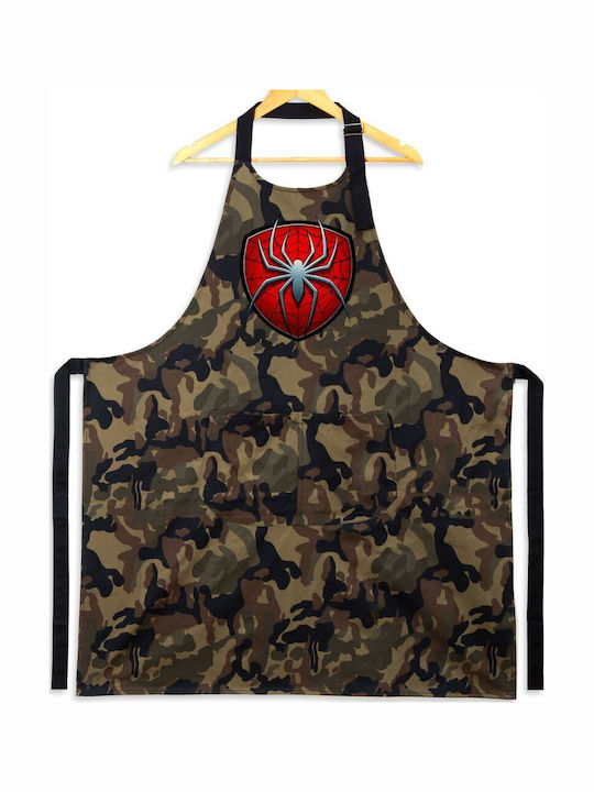 Koupakoupa Spider-man Șorț de Bucătărie Maro 31.5x20cm KP_30683_apron-army 1buc