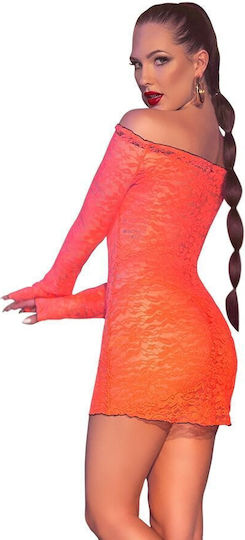 Chilirose Sexy Dress Orange