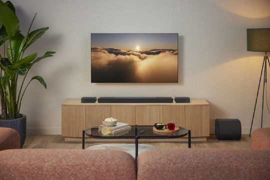 JBL 800MK2 Soundbar 7.1 Bluetooth, HDMI și Wi-Fi cu Telecomanda Negru