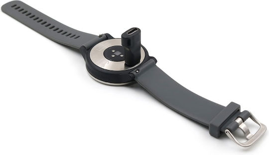Adaptor Încărcare Type C Negru (Garmin Fenix 5 / 5x / 5s / 5s / 6 / 6X / 6S Pro / Venu)