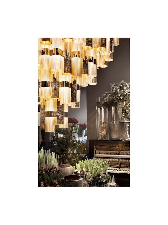 Slamp Chandelier LED Gold LALS5XLGLD06T00NMTEU