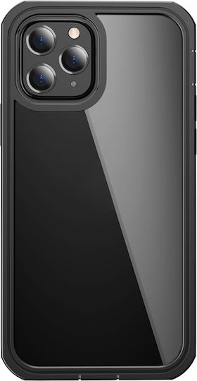 Redpepper IP68 360 Full Cover Αδιάβροχο Μαύρο (iPhone 12 / 12 Pro)