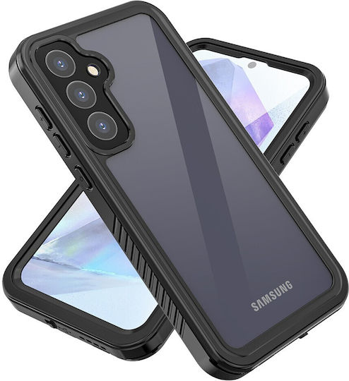 Redpepper 360 Vollschutz Wasserdicht Schwarz (Galaxy A55)