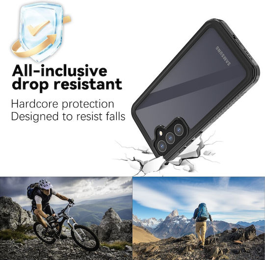 Redpepper 360 Vollschutz Wasserdicht Schwarz (Galaxy A55)