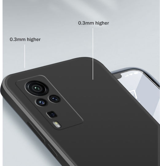 Pro Back Cover Silicon Negru (Vivo X60 Pro 5G)