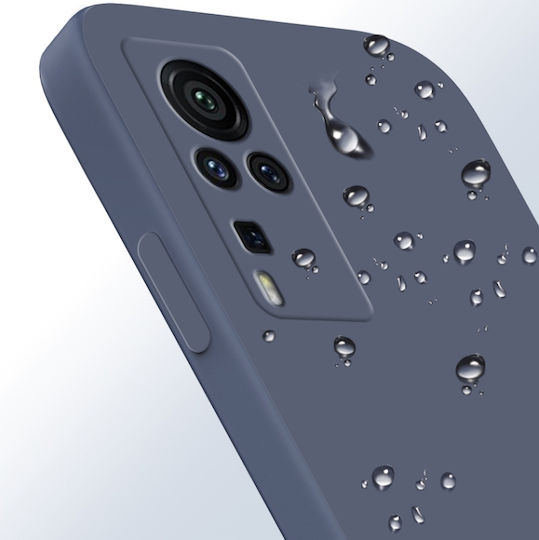 Pro Back Cover Silicon Negru (Vivo X60 Pro 5G)