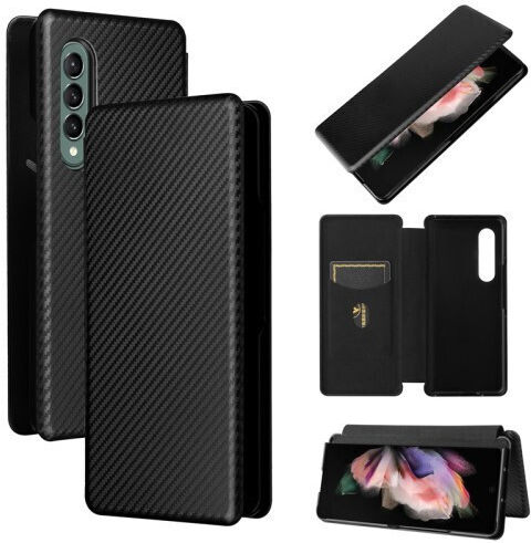 Carbon Wallet Black (Galaxy Z Fold 3)