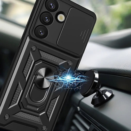 Hurtel Hybrid Back Cover Silicon / Plastic Negru (Nothing Phone (3a) Pro)