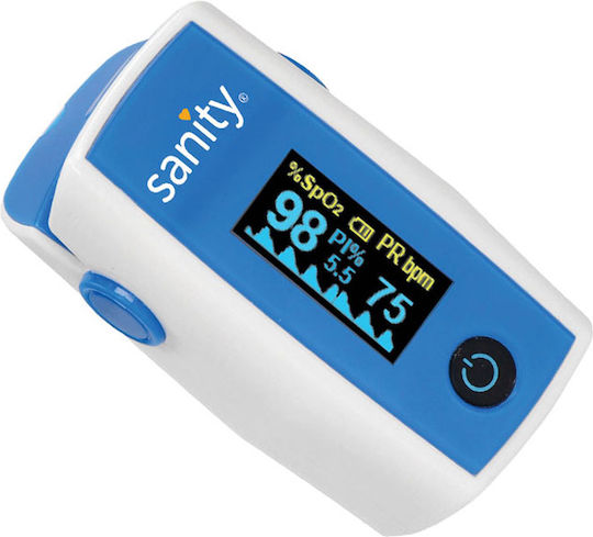 Sanity Pulsoximeter Fingerspitze Für Kinder Blau