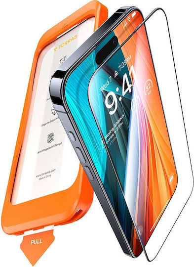 Torras Full Face Tempered Glass (iPhone 16)