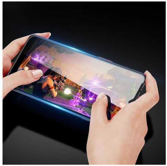 Dux Ducis Vollflächig gehärtetes Glas Schwarz (Galaxy XCover6 Pro)