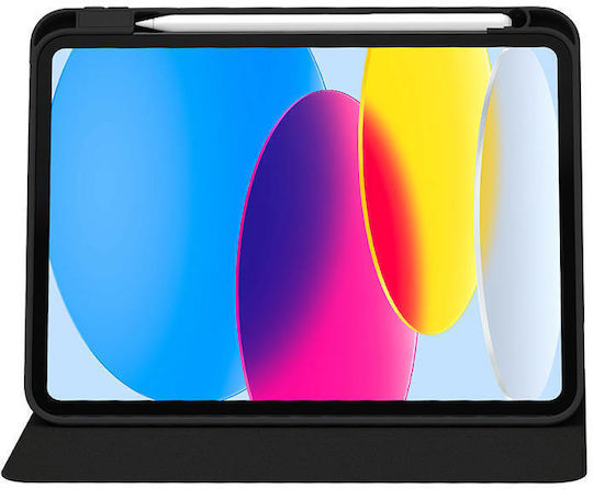 Baseus Минималистичен Флип Капак Черен iPad 2022 10.9 инча