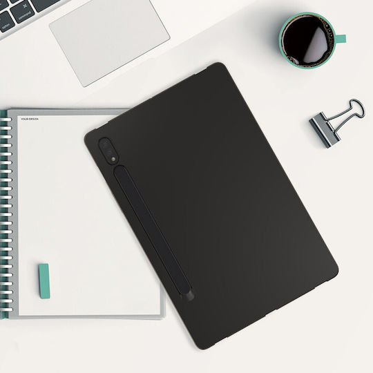 KWmobile Back Cover Μαύρο / Διάφανο (Galaxy Tab S8)