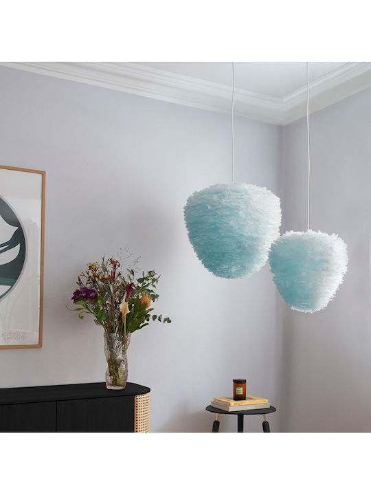 Καπέλο Φωτιστικού 1xe27 Φτερά Χήνας Φ55cm Eos Evia Umage 2473 Γκρι
