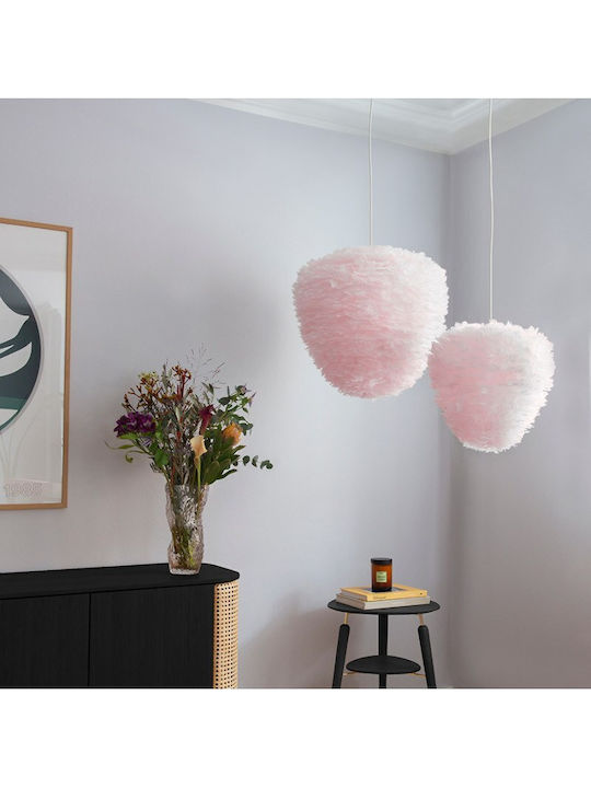 Καπέλο Φωτιστικού 1xe27 Φτερά Χήνας Φ55cm Eos Evia Umage 2473 Γκρι