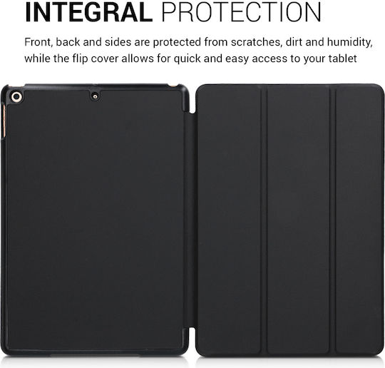 KWmobile Ultra Slim Smart Cover Flip Cover Μαύρη (iPad 2019/2020/2021 10.2'')
