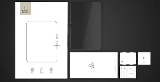 Tech-Protect Privacy Tempered Glass (iPad 10.9” 2022, iPad 11” 2025) Μαύρο