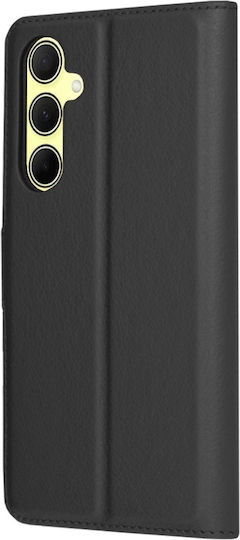Book Leather Black (Galaxy A35)