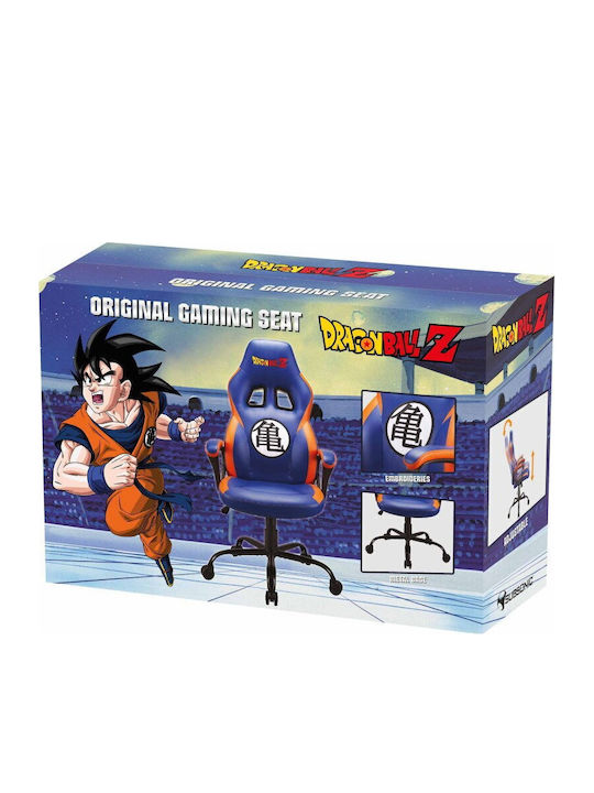 Subsonic Dragon Ball Z Scaun Gaming Din piele ecologică cu Brațe Reglabile Albă