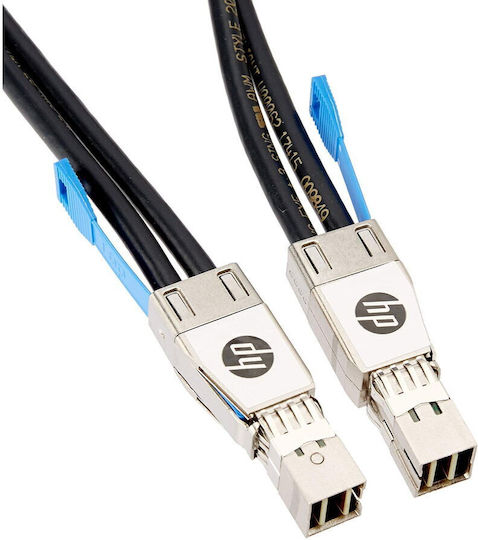 HP Καλώδιο Οπτικής Ίνας SFP+ 0.5m Μαύρο