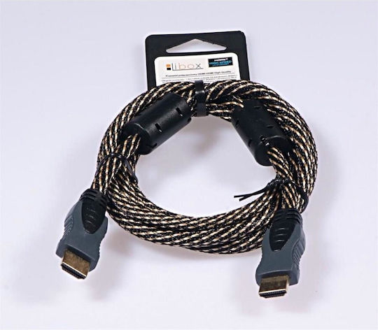 Libox HDMI-Kabel Male - HDMI Male 1,8m Schwarz