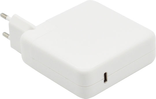 USB-C Φορτιστής Laptop 61W για Apple με Αντάπτορα Τροφοδοσίας