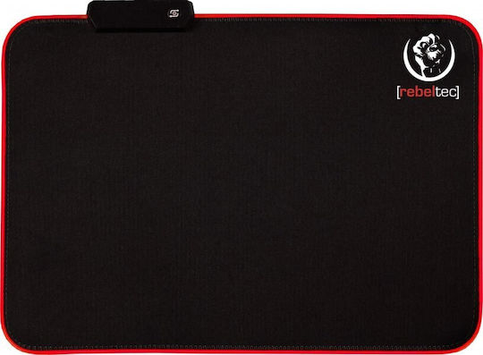 Rebeltec Led Slider M Mouse Pad με RGB Φωτισμό Μαύρο RBLPOD00006