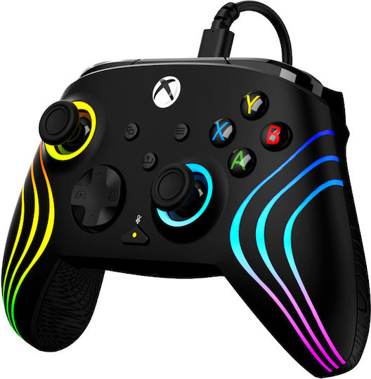 Turtle Beach Afterglow Wave Wired Gamepad with Hall Effect Sticks for PC Xbox Series Black