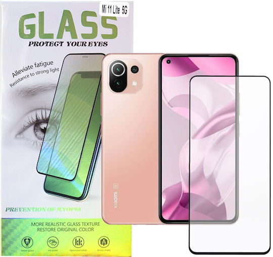 Spacer 3D 0.33mm Vollkleber Displayschutzfolie (Mi 11 Lite / 11 Lite 5G / 11 Lite 5G NE)