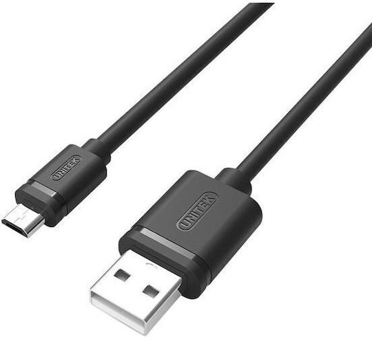 Unitek Regulär USB 2.0 auf Micro-USB-Kabel Schwarz 1m (Y-C451GBK) 1Stück