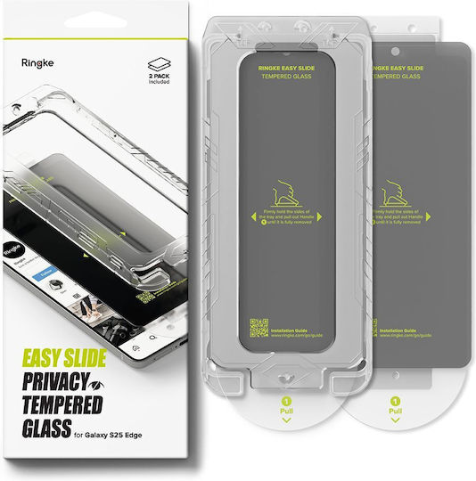 Ringke Поверителност Закалено стъкло (Galaxy S25 Edge)