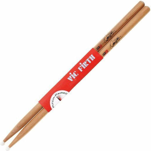 Vic Firth Hickory Μπαγκέτες Ντραμς Signature με Σχήμα Μύτης Ball