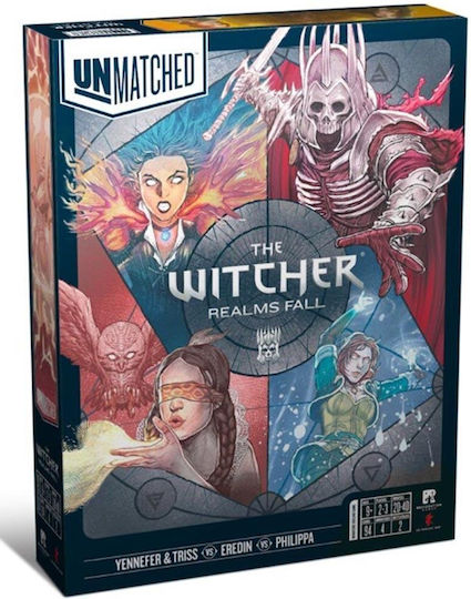 Επιτραπέζιο Παιχνίδι Unmatched The Witcher: Realms Fall για 2-3 Παίκτες 9+ Ετών Restoration Games