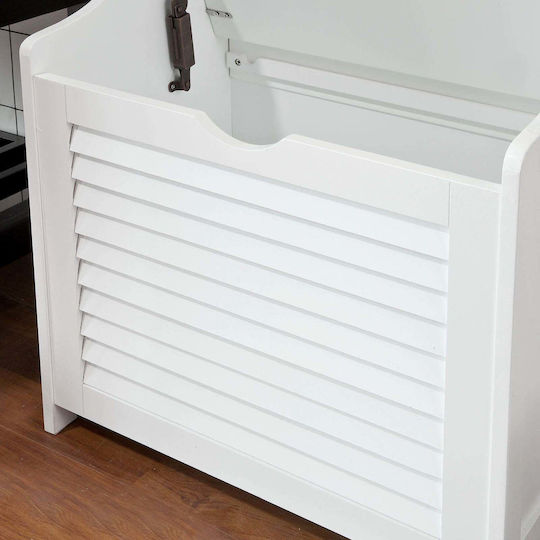 SoBuy Cabinet de baie L50xA53xÎ34.5cm Alb