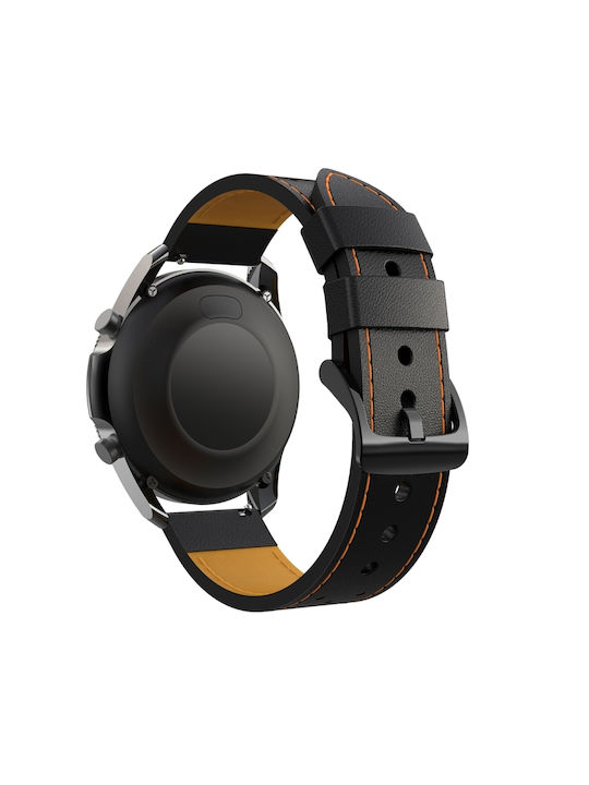 Λουράκι Μαύρο (Huawei Watch GT/GT Pro 2/3/4/5 / Ultimate 46mm)