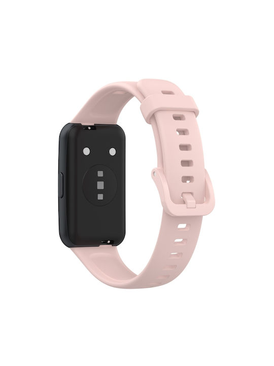 Λουράκι Σιλικόνης Ροζ (Huawei Band 7)