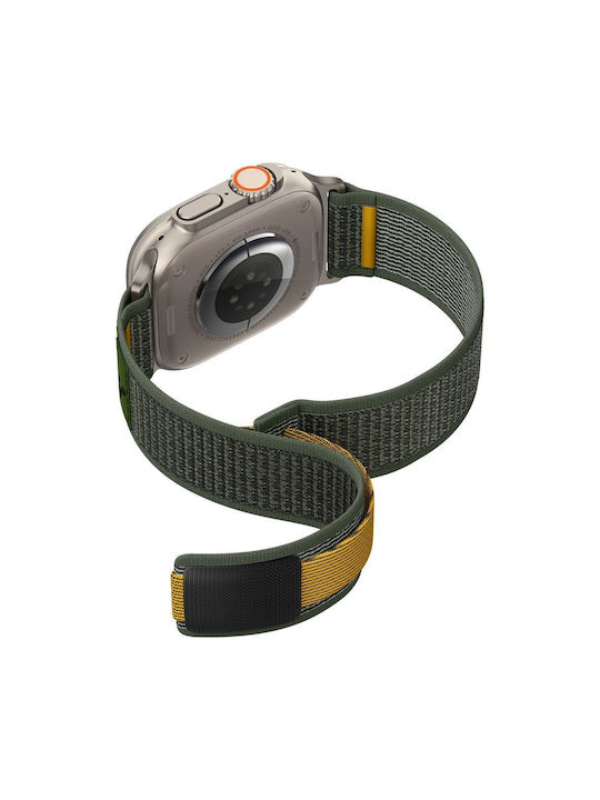 Spigen Athlex Air Λουράκι Υφασμάτινο Πράσινο (Apple Watch 6, 7, 8, 9, 10, SE, Ultra 1, 2)