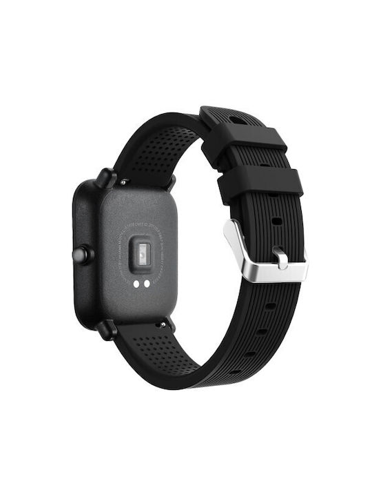 Texture Λουράκι Μαύρο (Amazfit Bip) Texture Λουράκι Μαύρο (Amazfit Bip)